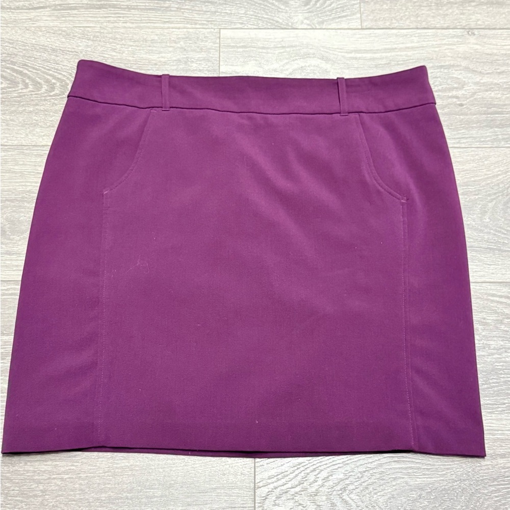 Daisy Fuentes Vibrant Purple Mini Skirt